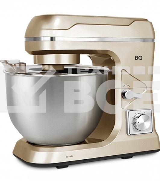 Миксер BQ MX821, золотой, 1600 Вт, 6 скоростей работы + импульсный режим
