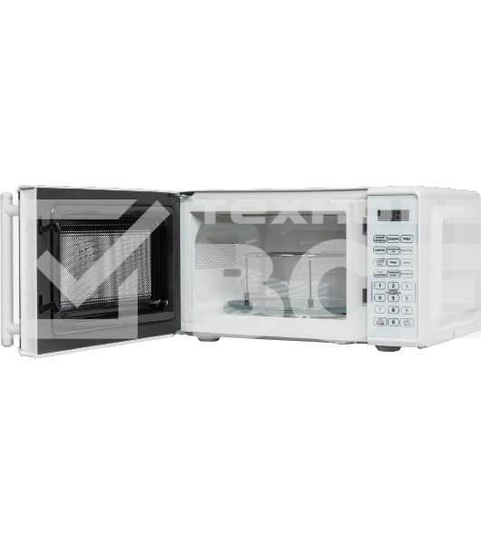 Микроволновая печь JVC JK-MW425SG белый, 20 л, 700 Вт, переключатели - мембранные кнопки