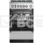 Плита газовая De Luxe 5040.40Г (кр) ЧР-010 серебристый, конфорок 4 шт, духовка 46 л, 50 см x 85 см x 50 см, фото5