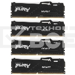 Оперативная память Kingston Fury Beast Black, DDR5, 128GB (4x32GB), 5600MHz, CL40, DIMM, радиатор, RGB, чёрный, фото2
