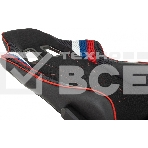 Кресло игровое Бюрократ VIKING 4 AERO RUS белый/синий/красный/черный, искусст. кожа/ткань, две подушки, фото40