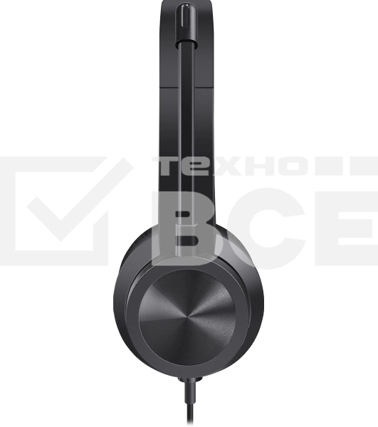 Гарнитура проводная Defender Tune 150 (черная, провод 1.8 м) (63151)
