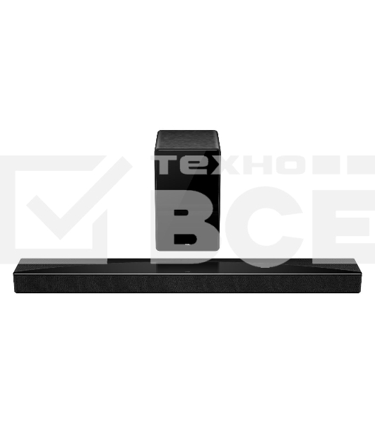 Саундбар TCL Q75H 5.1.2 620Вт черный