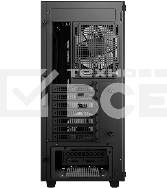 Компьютерный корпус Deepcool MATREXX 55 MESH V4 без БП, боковое окно (закаленное стекло), 3xARGB LED 140мм вентилятора спереди, 1xARGB LED 120мм вентилятор сзади, черный, ATX