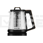 Чайник электрический Redmond KG-251 черный с деревом, фото 1