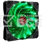 Вентилятор для корпуса LED 12LG15 (зеленый) (108309), фото2