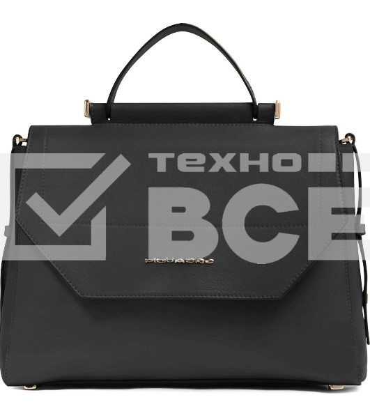 Сумка женская Piquadro Circle BD6777W92/N черная натур.кожа