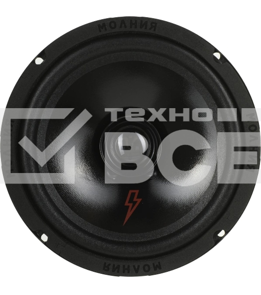 Колонки автомобильные Ural Молния АС-МЛ165 (без решетки) 180Вт 93дБ 4Ом 16.5 см (6 1/2 дюйм) (ком.: 2 кол.) широкополосные однополосные