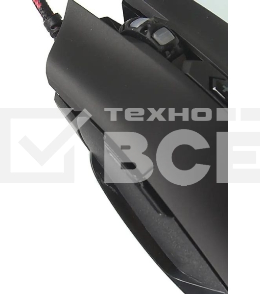 Мышь проводная A4Tech Bloody Q80 черный, 3200 dpi, USB, кнопки - 8