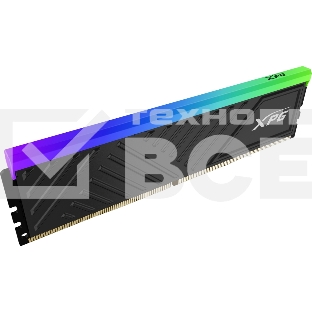 Оперативная память XPG Spectrix D35G RGB, 8GB (1x8GB), DDR4, 3200MHz, CL16, с радиатором, черный, RGB
