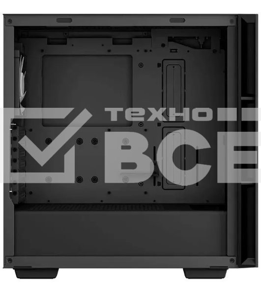 Компьютерный корпус DeepCool CH560 Black (R-CH560-BKAPE4-G-1) (ATX, без БП, 2хUSB, с окном)
