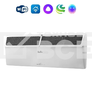 Комплект Ballu Plinth Transformer BEC/PL-500-4E с блоком управления, белый, 500 Вт, 8 м2, дисплей, термостат