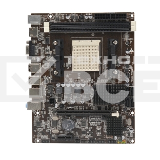 Материнская плата AFOX A780S-MA3, AM3+, AMD 780G, 2xDDR3, 4xSATA, 1xIDE, 1xPCIe 3.0 x16, 1xPCIe x1, 1xHDMI, 1xVGA, 1x 100Mb LAN, 4xUSB-A 2.0, 3x3.5 мм, 5.1, mATX