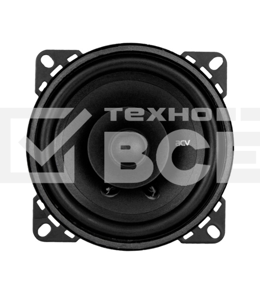 Колонки автомобильные ACV PD-401 BEATS (без решетки) 90Вт 88дБ 4Ом 10см (4дюйм) (ком.:2кол.) коаксиальные однополосные