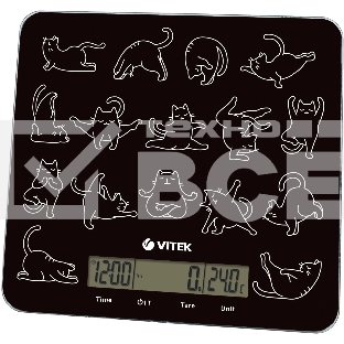 Весы кухонные электронные Vitek VT-8026 макс.вес:10кг