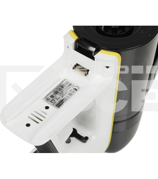 Пылесос вертикальный/ручной Karcher VC 6 Cordless ourFamily белый/чёрный, питание от аккумулятора, 250 Вт, уборка сухая, пылесборник 0.8 л, работа от АКБ max - 50 мин