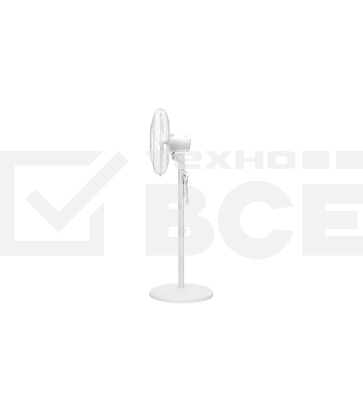 Вентилятор напольный DUX DX-40, 40Вт, 16дюйм, белый 60-0218