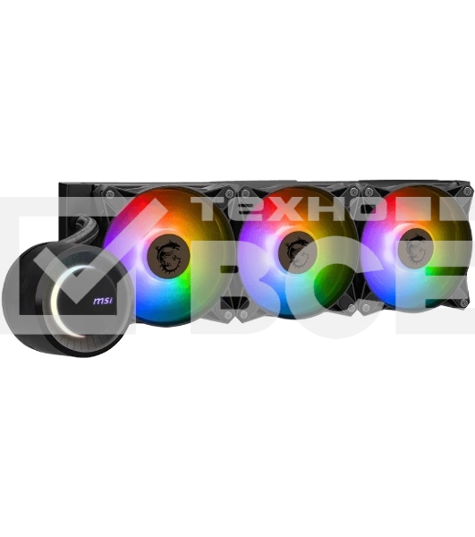Жидкостная система охлаждения MSI MAG CoreLiquid E360, 3x ARGb Fan, Color Box, LGA1700, AM5