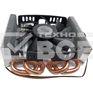 Кулер для процессора PCCooler S815I Low profile RC400-37 серебристый/черный 75мм алюминий+медь 4000rpm 39db 4-pin 125W