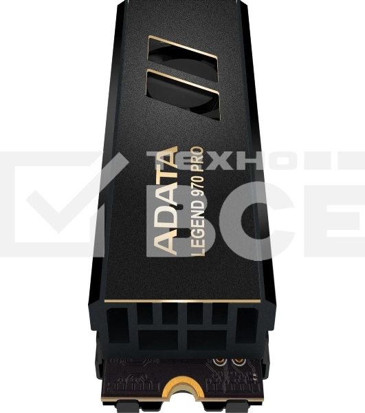 Накопитель SSD ADATA Legend 970 Pro, 1000 Гб, M.2 2280, PCIe 5.0 x4, NVMe 2.0, 3D TLC, R/W 13000/5800 МБ/сек, радиатор с вентилятором