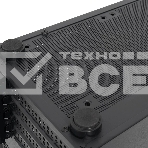 Компьютерный корпус без блока питания HSPD M210, Mesh Mid Tower, черный, 0.7 SPCC, 1x90мм mATX, mITX 140/280/150мм 1x2.5