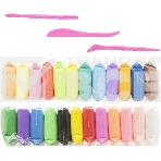 Пластилин легкий Silwerhof Create LC24OP-360st 24цв. 15гр. стек 3шт пакет, фото3