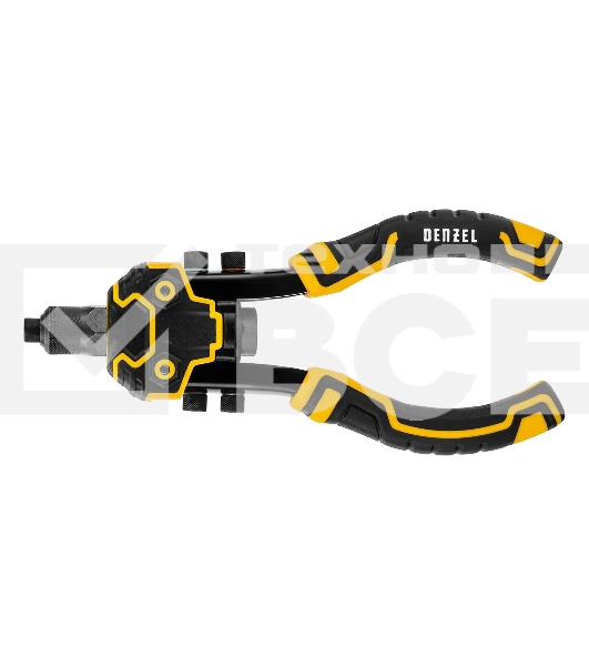 Заклепочник двуручный Denzel заклепки 2,4-3,2-4,0-4,8-6,4 мм