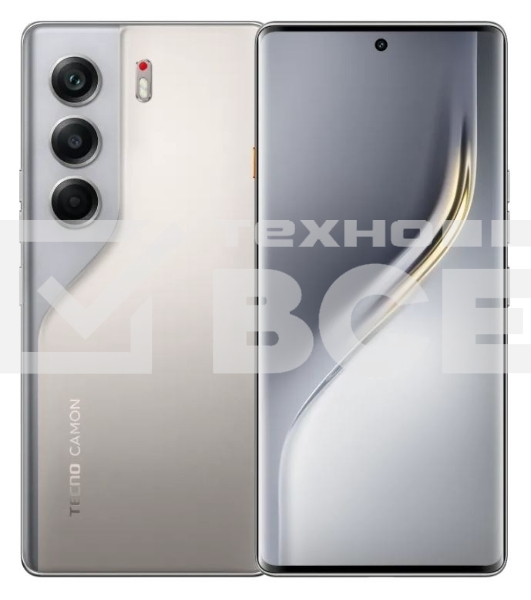 Смартфон Tecno Camon 40 Pro 5G, CM7, 8/256Gb, титановый