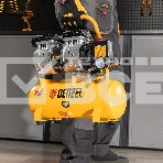 Компрессор Denzel DLS650/10 безмаслянный малошумный 650 Вт, 120 л/мин,ресивер 10 л, фото11