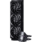 Система охлаждения Water Cooling System PCCooler DE360 Pro BK (300W, 360мм, Black, ARGB Pump, Fans: 3x120мм, 86.73CFM, 32dBA, 2200RPM/Pump height 57мм, 28dBA, 3200RPM, Rad thickness 27мм/S: 1851, 1700, 1200, 115X, AM5, AM4, AM3), фото6