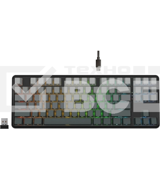 Клавиатура Redragon Star Blade Pro гибридная, USB Type-A, Bluetooth, радиоканал, чёрный