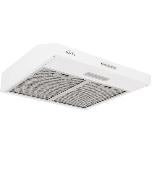 Вытяжка подвесная Elikor ECO WH 50 белая, 49.5 см, 400 куб. м/ч, 55 дБ