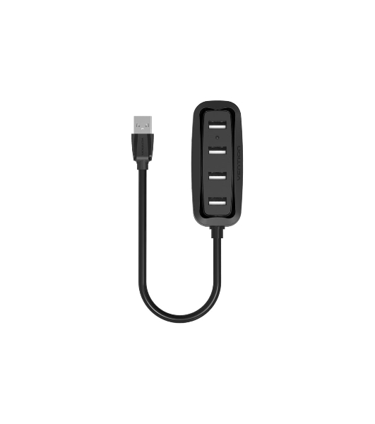 USB-концентратор Vention VAS-J43-B015, USB 2.0, USB 4 порта, USB