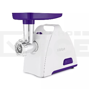 Мясорубка Kitfort КТ-2112-1 1300Вт белый/синий