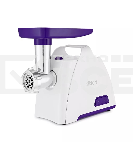 Мясорубка Kitfort КТ-2112-1 1300Вт белый/синий
