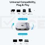 Переключатель - разветвитель Vention HDMI v2.1 двунаправленный 2x1/1x2, фото2