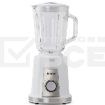 Блендер Vitek VT-8516 (MC) белый/серебро 1. Максимальная мощность 1000 Вт 2. Стеклянный кувшин объемом 1,5 л 3. 2 скоростных режима + режим PULSE, фото 1