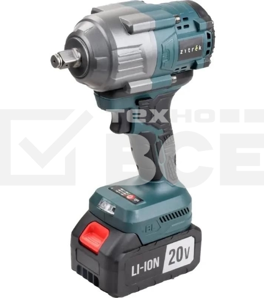 Гайковерт Zitrek Crusher 20 PRO аккум. патрон:квад.1/2
