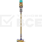 Пылесос вертикальный Dyson SV46 V12 Detect Slim Absolute золотистый/серебристый, питание от аккумулятора, 150 Вт, уборка сухая, пылесборник 0.35 л, работа от АКБ max 60 мин, фото2