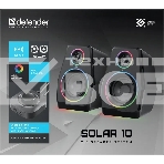 Акустическая система Defender 2.0 Solar 10 10Вт, BT/Light питание от USB, фото2