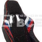 Кресло игровое Бюрократ VIKING 4 AERO RUS белый/синий/красный/черный, искусст. кожа/ткань, две подушки, фото39