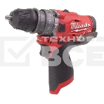 Дрель-шуруповерт Milwaukee M12 FPDXKIT-202, Аккумуляторная, 12В, 2 АКБ, Кейс, фото 1