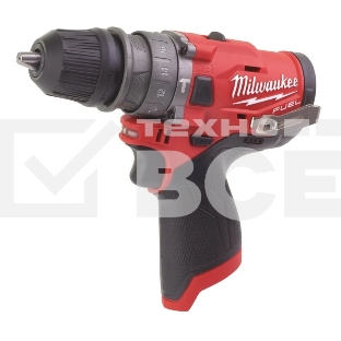 Дрель-шуруповерт Milwaukee M12 FPDXKIT-202, Аккумуляторная, 12В, 2 АКБ, Кейс