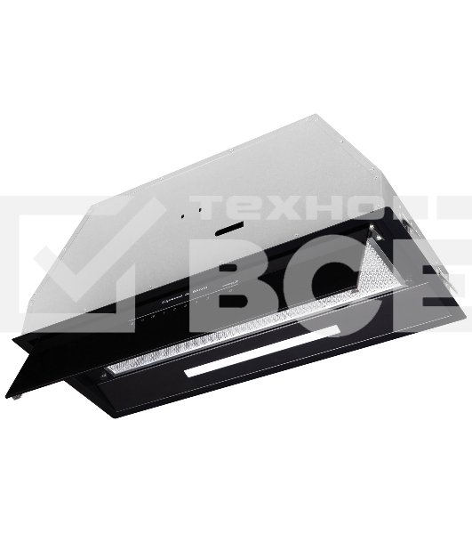 Вытяжка встраиваемая Zigmund & Shtain K 019.7 B черный, 70 см, 1050 куб. м/ч, 68 дБ