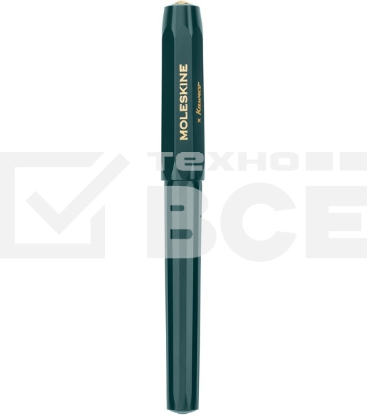 Ручка шариковая Moleskine Kaweco (KAWBALLPENGRN) т.зеленый d=1мм син. черный подар.кор.