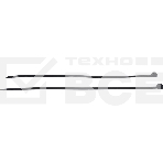 Нейлоновые стяжки Fortisflex КСС 8х300 черный 100 штук, фото4