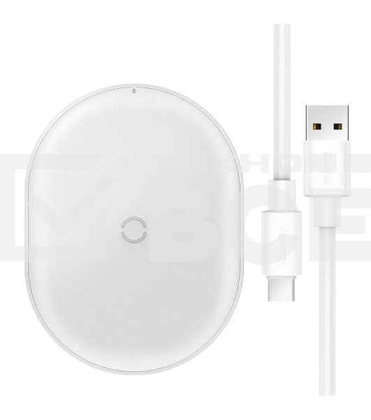 Беспроводное зарядное устройство Baseus WXGD-02 Jelly wireless charger 15W белый