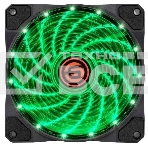 Вентилятор для корпуса LED 12LG15 (зеленый) (108309), фото 1
