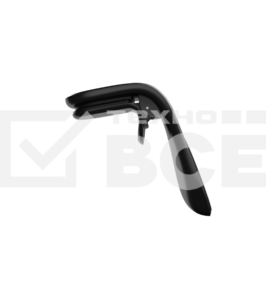 Держатель автомобильный для смартфонов OLMIO Magnet Clip, черный