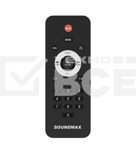 Портативная колонка Soundmax SM-MS4101 черный